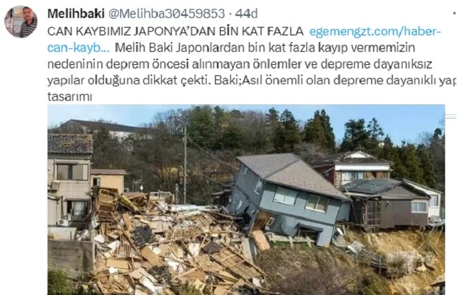 JAPONYA’DA 55, TÜRKİYE’DE 50 BİN KAYIP