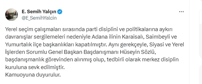 ADANA MHP’DE NELER OLUYOR?